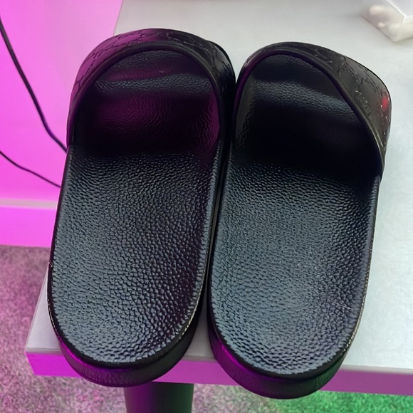 Men's rubber GG slide sandal - Picture 2 of 3